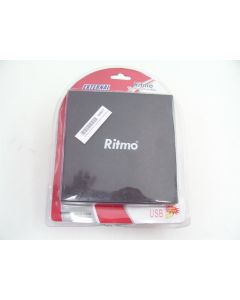 External Drive USB Portable Burner CD RW DVD ROM Reader Writer Windows Ritmo