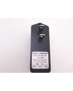 AC/DC ADAPTOR 5V 1.5A US PLUG