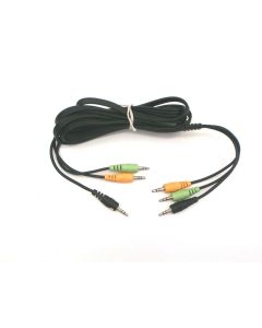 LOGITECH Z5500 Z906 Z680 Z5450 ORIGINAL 6-CHANNEL DIRECT INPUT 3.5MM AUX CABLE