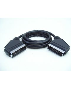 SCART PLUG CABLE LEAD SCART-SCART TO SCART PLUG VIDEO AUDIO CORD 1.5M 