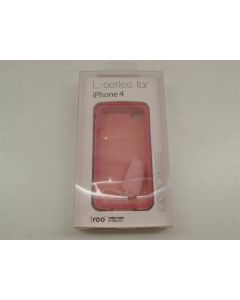 !ROO LN3-PL L-SERIES CASE FOR IPHONE4 PINK