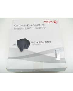 XEROX PHASER 8560 GENUINE SOLID INK BLACK 108R00907 108R00726 108R00906 8560MFP