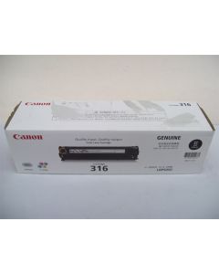 CANON CRG-316BLK BLACK COLOR LASER CARTRIDGE FOR LBP5050