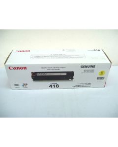 CANON CRG-418YEL YELLOW 418 GENUINE TONER CARTRIDGE IMAGECLASS MF8350C MF8330C