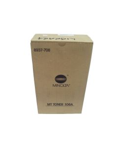 Konica Minolta MT106A MT 106A GENUINE Black Toner BIZHUB 2 Cartridges in box
