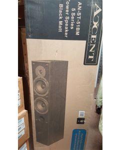 ACCENT ACOUSTICS 5 SERIES HOME THEATRE FLOORSTANDING SPEAKER BLACK AN-ST-51-BM
