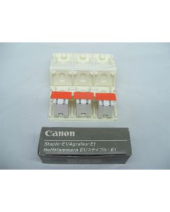 CANON NO.500C TYPE E1 COPIER STAPLES CARTRIDGE 3 STACKS F23-5705-000 GENUINE