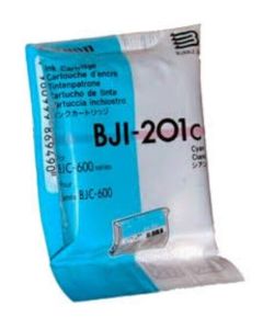 CANON BJI-201C GENUINE CYAN INK CARTRIDGE INKJET PRINTER BJC-600