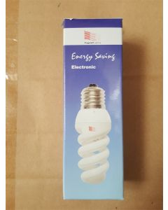 Energy Saver Light Globe Saving Bulb Lamp Warm White Spiral BC 9W Bayonett 2PK