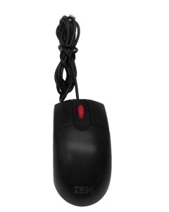 IBM USB MOUSE OPTICAL MICE SCROLL WHEEL BLACK MO28UOL BUTTON WIRED