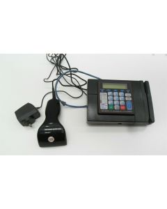 EMPLOYEE TIME CLOCK TERMINAL AMERICA 600  BADGE ID CARD READER SCANNER