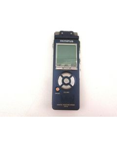 OLYMPUS DS-65 DIGITAL VOICE RECORDER DICTAPHONE MACHINE DICTATION USB BLUE