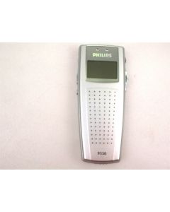 PHILIPS 9350 DIGITAL VOICE RECORDER DICTAPHONE MACHINE SILVER HANDHELD PORTABLE