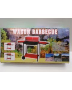 WAGON BARBEQUE BBQ WITH ASH CATCHER ADJUSTABLE