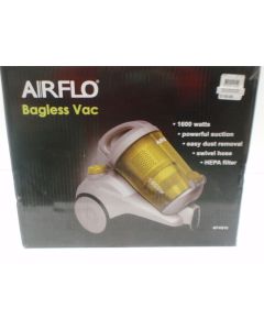 AIRFLO AFV810 BAGGLESS 1600 WATT VACUUM CLEANER