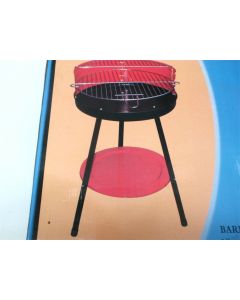 BBQ CHARCOAL GRILL PORTABLE BARBEQUE OUTDOOR CAMPING PICNIC HOMEART RED