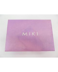 MIKI M3995 LADIES PURPLE/PINK WATCH WALLET & LANYARD ACCESSORIES KIT