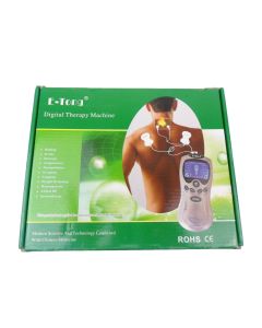 TENS EMS Machine Muscle Stimulator Pads Electronic Massager Pain Relief Battery