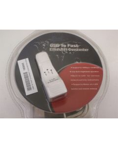 USB TO FAST ETHERNET CONVERTER VE091