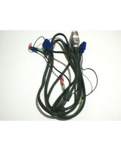 USB KVM SWITCH 2-PORT PS2 VGA AUDIO MICROPHONE MIC SERVERLINK STAR PS/2 1.5M