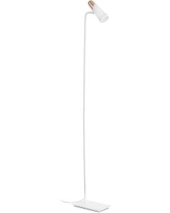 LED FLOOR LAMP COPPER WHITE DESIGNER SMD 3W LIGHT FARO BARCELONA 29038 LAO METAL