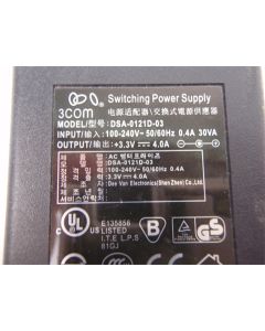 3COM DSA-0121D-03 3.3V 4A Adapter Power Supply Adapter AU PLUG Genuine