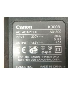 CANON K30081 AD300 13.5V 1.0A EU GENUINE AC POWER ADAPTER SUPPLY