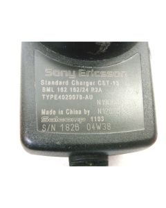 SONY ERICSSON CST-13 4.9V 0.45A DC 450MA AU GENUINE AC POWER ADAPTER SUPPLY