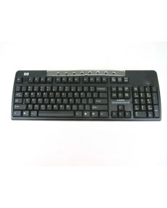 HP WIRELESS KEYBOARD BLACK NO RECEIVER CORDLESS KBR033 343807-001 342708-001