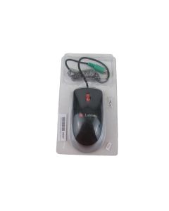 LABTEC PS2 Mouse Wired Corded PS/2 Scroll Wheel Black 2 BUTTON M-SBG91A Retro