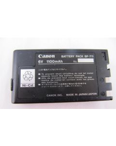 Canon Battery Pack BP-711 Ni-Cd 6V 1100mAh Camera GENUINE ORIGINAL