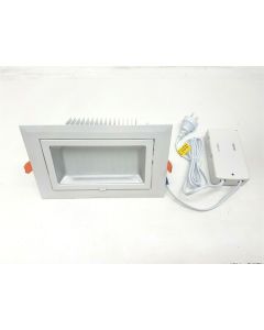 RECESSED LED LIGHT COMMERCIAL SHOP FITTER DOWNLIGHT CEILING TILTABLE 35W OFFICE 