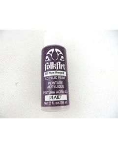 FolkArt Acrylic Paint 523 PLUM VINEYARD 59ml Bottle Quality PLAID Made in USA