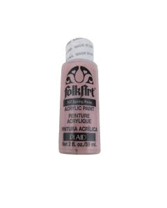 FolkArt Acrylic Paint 767 SPRING ROSE Premium Bottle Art Craft USA
