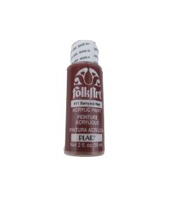 FolkArt Acrylic Paint 611 BARNYARD RED Premium Bottle Art Craft USA