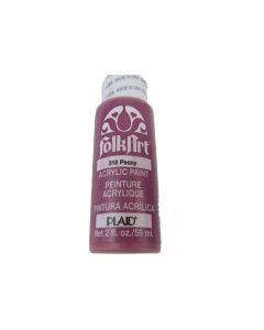 FolkArt Acrylic Paint 518 PEONY Premium Bottle Art Craft USA