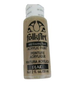 FolkArt Acrylic Paint 602 COUNTRY TWILL 59ml Bottle Quality PLAID Made in USA