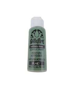 FolkArt Acrylic Paint 619 POETRY GREEN Premium Bottle Art Craft USA