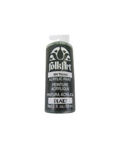 FolkArt Acrylic Paint 924 THICKET Premium Bottle Art Craft USA