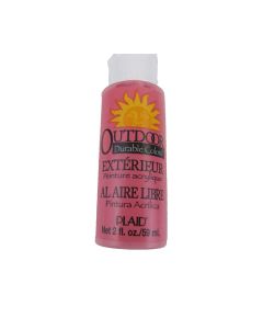 PLAID Outdoor Acrylic Paint 53376 AZALEA PINK Premium Bottle Art Craft USA