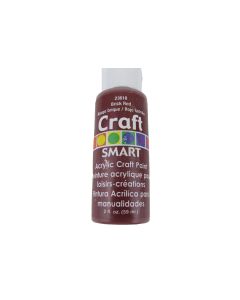 CRAFT 23618 BRICK RED ACRYLIC CRAFT PAINT Premium Bottle 59ml Art Craft