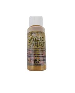 DECOART PATIO PAINT POT O' GOLD CONCRETE TERRA COTTA WOOD PAINT Premium Bottle