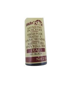 FolkArt 591 BLACK ANTIQUING POLISH Premium Bottle Art Craft USA