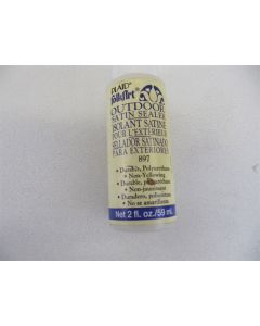 FOLKART 897 OUTDOOR SATIN SEALER POLYURETHANE Made in USA 59mL