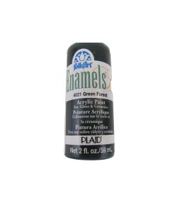 FolkArt 4021 GREEN FOREST ENAMELS for Acrylic Paint Bottle Art Craft USA