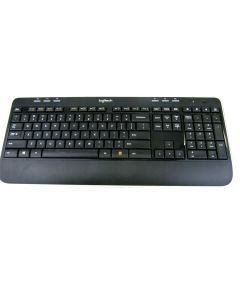LOGITECH K520R WIRELESS KEYBOARD CORDLESS USB BLACK SLIMLINE QWERTY STANDARD