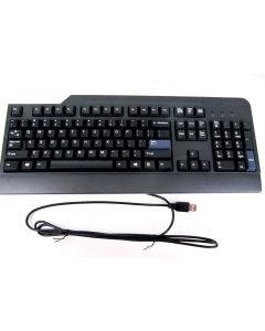 LENOVO USB Keyboard Black QWERTY Wired Standard KU-0225