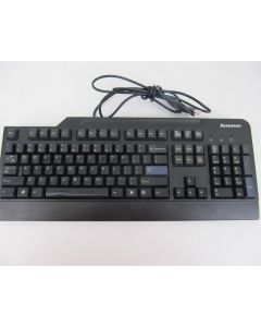LENOVO USB Keyboard Black QWERTY Wired Standard SK-8825