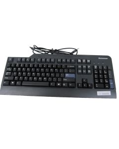 Lenovo USB Keyboard KB1021 Black Corded Wired QWERTY English Standard