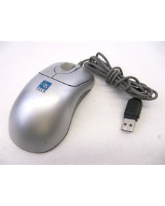A4Tech USB Optical Mouse Wired Corded Scroll Wheel Genuine Silver BW-35 RETRO